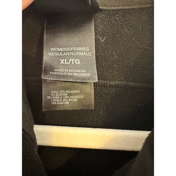The North Face Womens Apex Barrier Soft Shell Black Full Zip Stretch Jacket XL - Picture 9 of 13